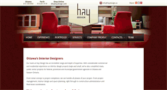 Desktop Screenshot of haydesign.ca